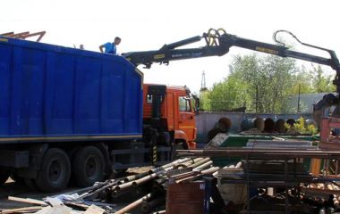 Вывоз металлоконструкций с территорий с ограниченным доступом